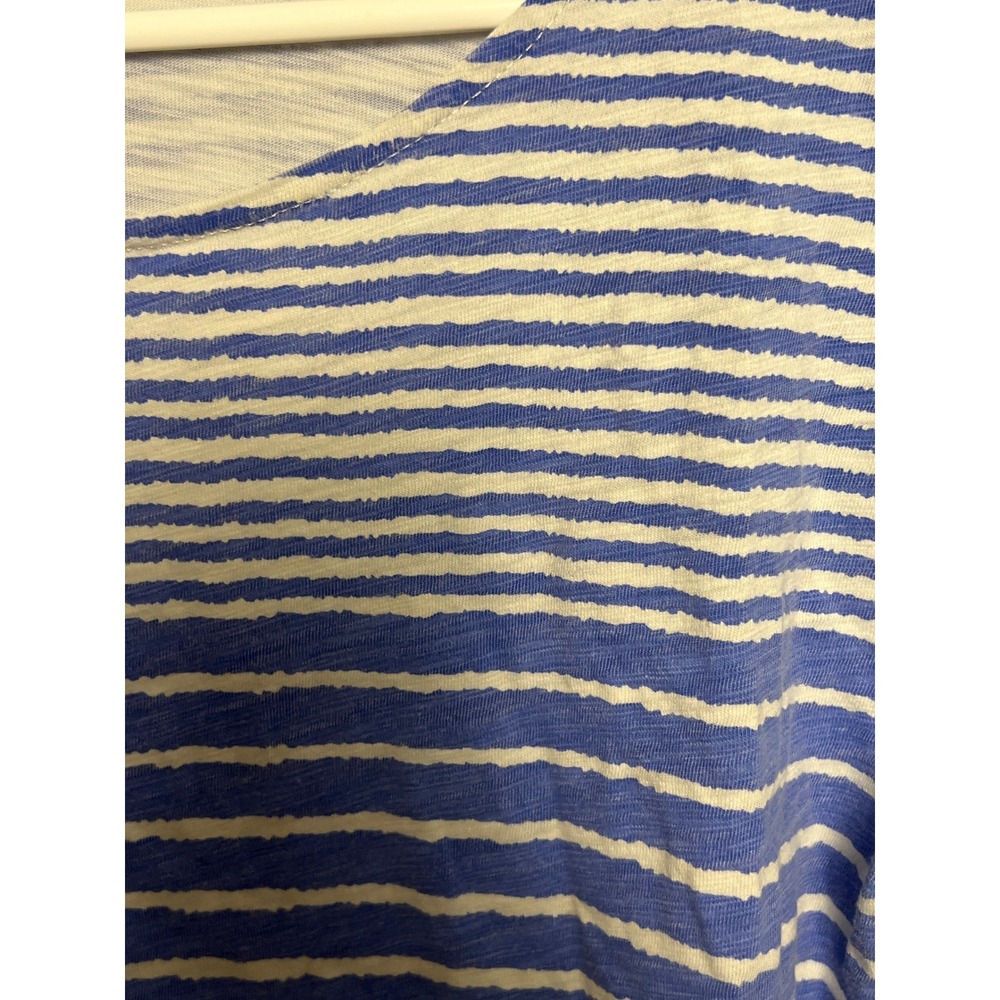 Vineyard Vines Women XXS Striped 3/4 Sleeve Top Nautical Coastal Beachy Layer - Picture 7 of 9